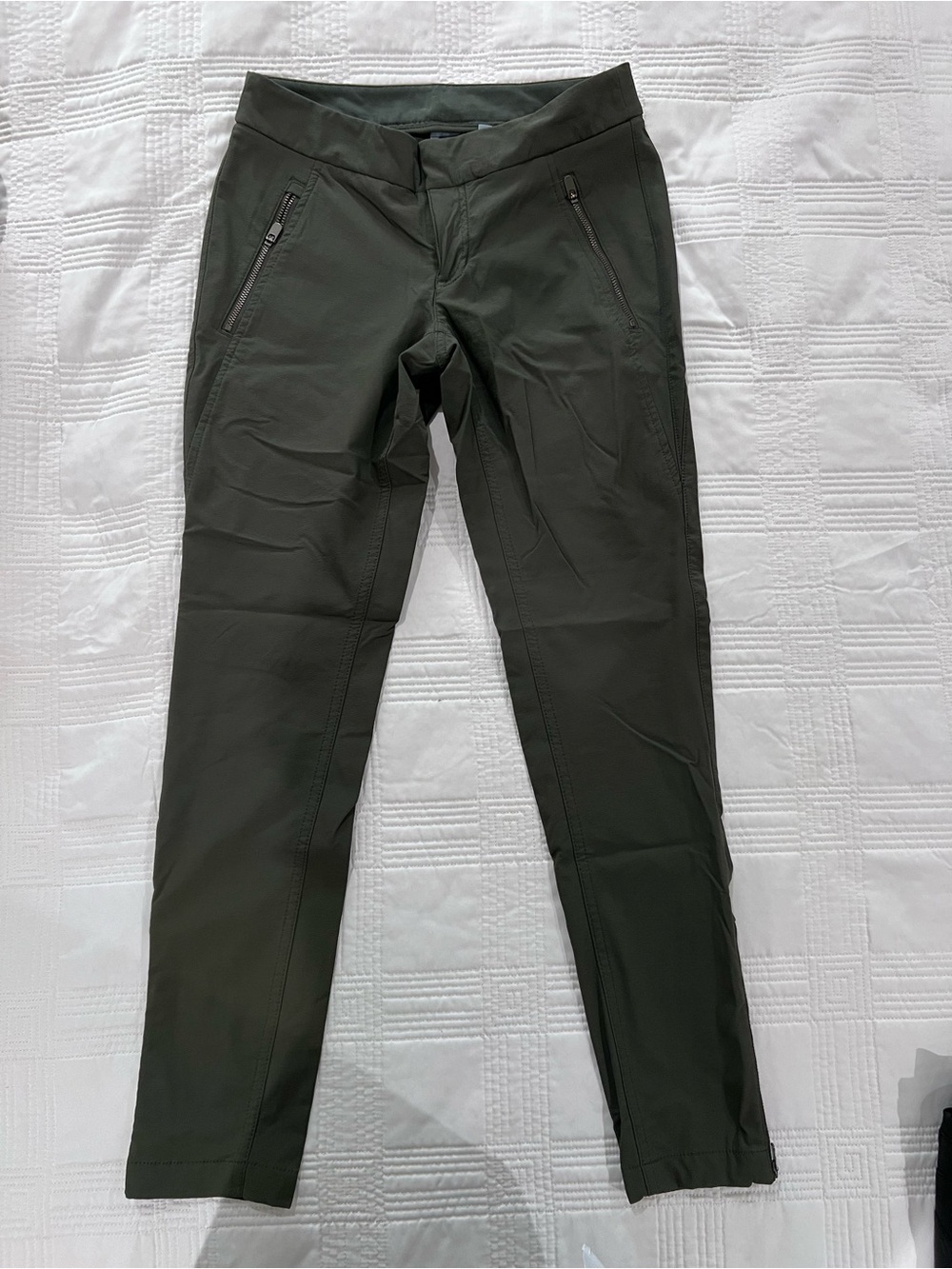 Athleta Olive Green Women's Stretch Jogger Pants